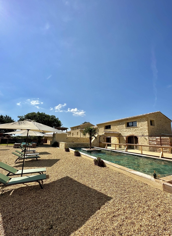 Nos Transats - Le Mas Du Couchant - restaurant SUZE-LA-ROUSSE - Gite Suze la Rousse