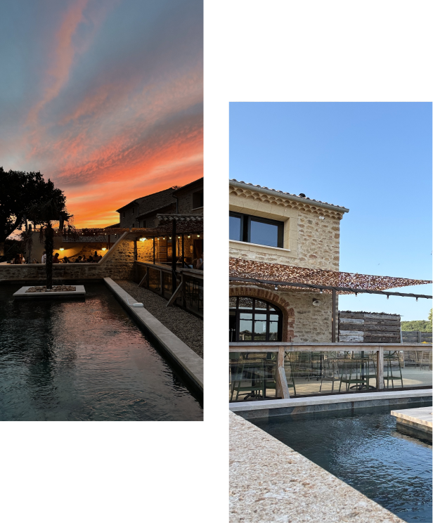 Le Mas du Couchant - Restaurant Suze-la-Rousse